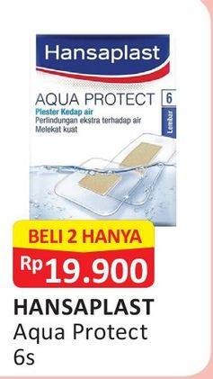 Promo Harga HANSAPLAST Plester Aqua Protect 6 pcs - Alfamart