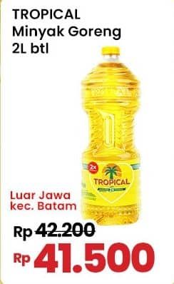 Promo Harga Tropical Minyak Goreng 2000 ml - Indomaret