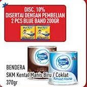 Promo Harga FRISIAN FLAG Susu Kental Manis Cokelat, Putih 370 gr - Hypermart