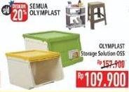 Promo Harga OLYMPLAST Storage Solution Kotak Serbaguna  - Hypermart