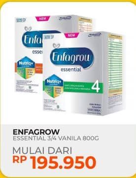 Promo Harga Enfagrow Essential 3/4   - Yogya