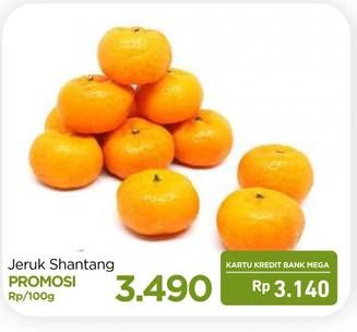 Promo Harga Jeruk Shantang per 100 gr - Carrefour