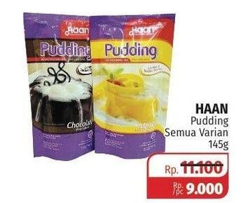 Promo Harga HAAN Pudding All Variants 145 gr - Lotte Grosir