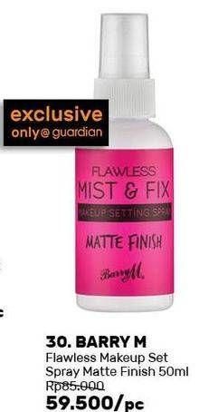Promo Harga BARRY M Mist & Fix Makeup Setting Spray 50 ml - Guardian
