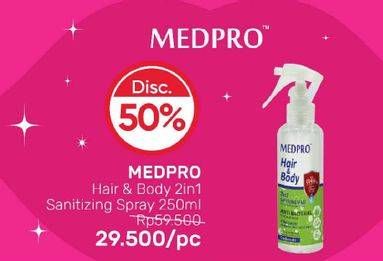 Promo Harga MEDPRO Hair & Body 250 ml - Guardian