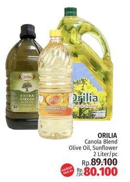 Orilia Sunflower Oil/Orilia Canola Oil/Orilia Olive Oil