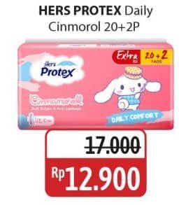 Promo Harga Hers Protex Daily Comfort 22 pcs - Alfamidi