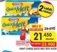 Promo Harga Kraft Quick Melt 165 gr - Superindo