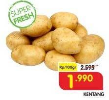 Promo Harga Kentang per 100 gr - Superindo