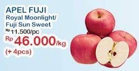 Promo Harga Apel Fuji Sun Sweet, Royal Moonlight  - Indomaret