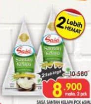Promo Harga Sasa Santan Cair 65 ml - Superindo