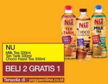 Promo Harga NU Milk Tea/NU Milk Tea/NU Choco Hazeltea   - Yogya