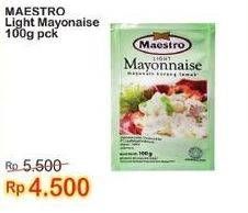 Promo Harga MAESTRO Mayonnaise Light 100 gr - Indomaret