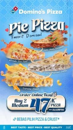 Promo Harga Piea Pizza  - Domino Pizza