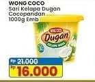 Promo Harga Wong Coco Dugan 1000 gr - Indomaret