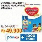 Promo Harga VIDORAN Xmart 1+ Madu, Vanilla 725 gr - Indomaret