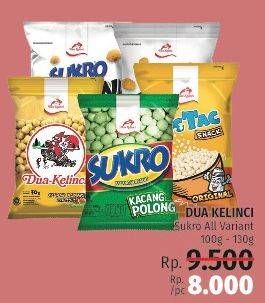 Promo Harga Kacang Sukro All Variant 100g-130g  - LotteMart