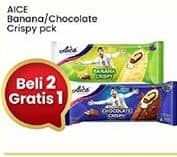 Promo Harga Aice Ice Cream Banana Crispy, Chocolate Crispy 60 gr - Indomaret