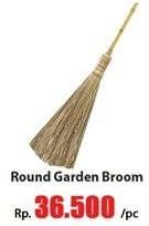 Promo Harga CLEAN MATIC Round Garden Broom  - Hari Hari