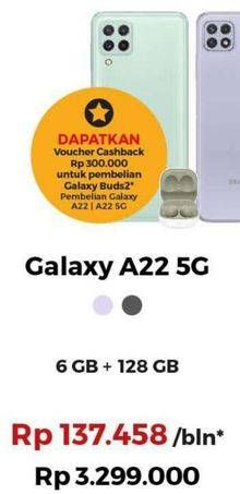 Promo Harga SAMSUNG Galaxy A22 5G  - Erafone