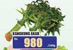 Promo Harga Kangkung Akar per 100 gr - Hari Hari