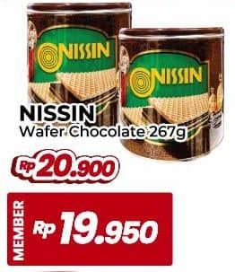 Promo Harga Nissin Wafers Chocolate 267 gr - Yogya