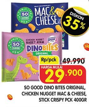 Promo Harga So Good Chicken Nugget  - Superindo