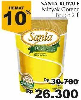 Promo Harga SANIA Minyak Goreng Royale 2 ltr - Giant