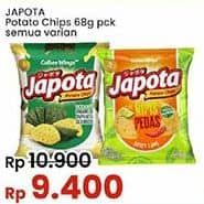 Promo Harga Japota Potato Chips All Variants 68 gr - Indomaret