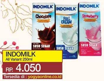 Promo Harga INDOMILK Susu UHT All Variants 250 ml - Yogya