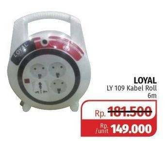 Promo Harga LOYAL Kabel Roll LY-109  - Lotte Grosir