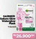 Promo Harga Garnier Serum Mask Sakura Glow - Water Glow 32 gr - Indomaret