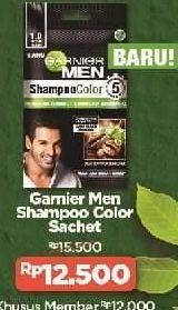 Promo Harga GARNIER MEN Shampoo Color 10 ml - Alfamart