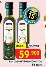 Promo Harga Ikan Dorang Virgin Coconut Oil All Variants 250 ml - Superindo