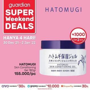 Promo Harga HATOMUGI Conditioning Gel 180 gr - Guardian