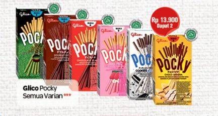 Promo Harga GLICO POCKY Stick All Variants per 2 box - Carrefour