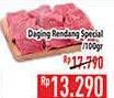 Promo Harga Daging Rendang Sapi Spesial per 100 gr - Hypermart