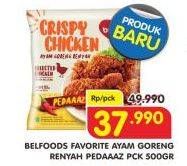 Promo Harga BELFOODS Crispy Chicken Pedaaaz 500 gr - Superindo