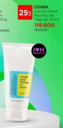 Promo Harga Cosrx Low PH Good Morning Gel Cleanser 150 ml - Watsons