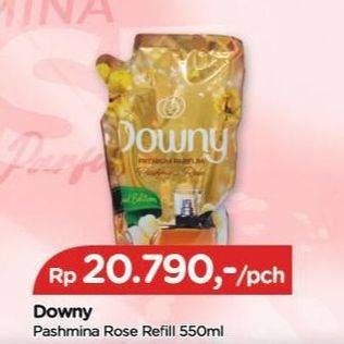 Promo Harga Downy Premium Parfum Pashmina Rose 550 ml - TIP TOP