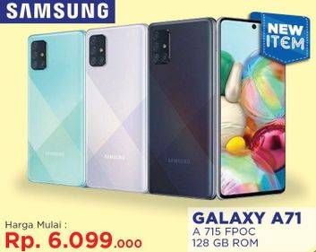 Promo Harga SAMSUNG Galaxy A71 | Smartphone 8GB/128GB  - Courts