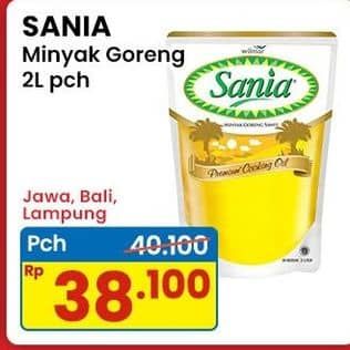 Promo Harga Sania Minyak Goreng 2000 ml - Indomaret