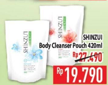 Promo Harga SHINZUI Body Cleanser 420 ml - Hypermart