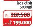 Promo Harga PRO-V Tire Polish 5 ltr - Lotte Grosir