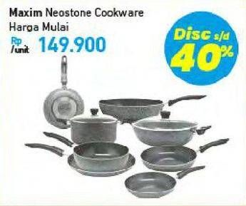 Promo Harga MAXIM Neostone Enhanced Ceramic Nonstick  - Carrefour