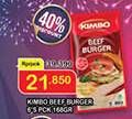 Promo Harga Kimbo Beef Burger 200 gr - Superindo
