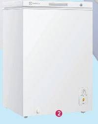 Promo Harga Electrolux ECM1400WB Chest Freezer UltimateTaste 142 ltr - COURTS