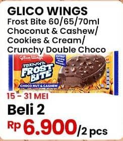 Promo Harga Glico Frostbite Choco Nut Cashew, Cookies Cream, Double Choco Nut 60 ml - Indomaret