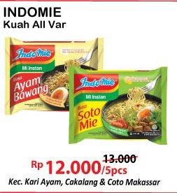 Promo Harga INDOMIE Mi Kuah All Variants  - Alfamart