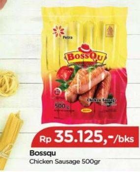 Promo Harga Bossqu Sausage Chicken 500 gr - TIP TOP